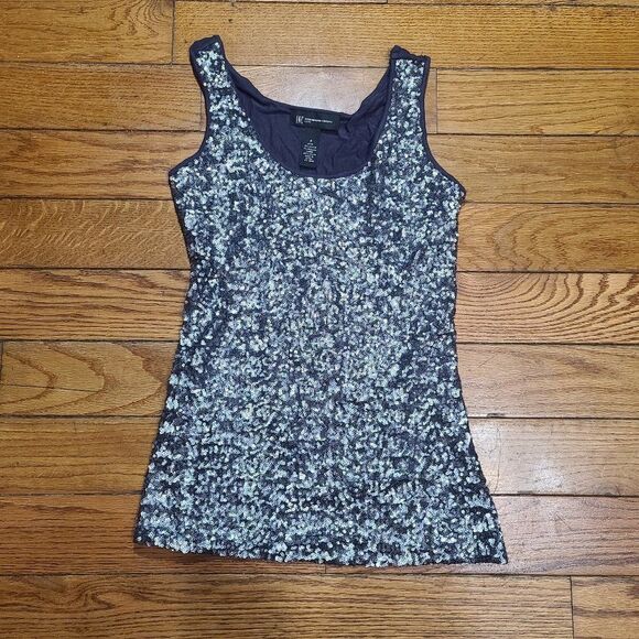 INC International Concepts Women's Sequin Tank Top - Picture 1 of 3